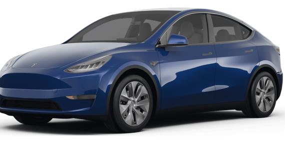 TESLA MODEL Y 2022 7SAYGDEE0NF429385 image